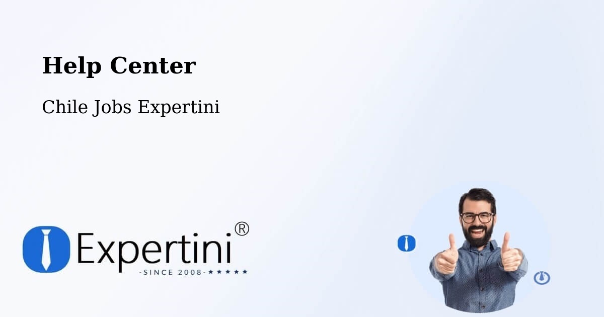 Help Center – Peumo - Chile Jobs Expertini