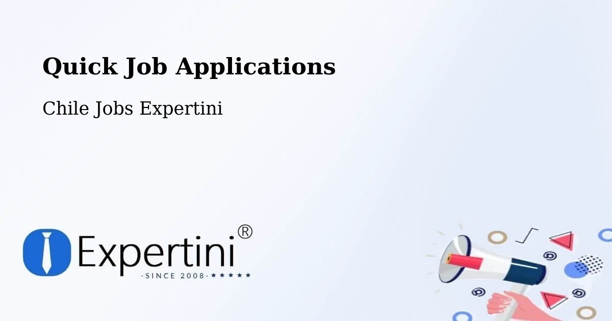 Quick Apply Feature – Peumo - Chile Jobs Expertini